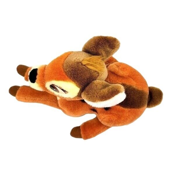 Disneyland Disney World Bambi Plush Brown 13" Doe Laying Deer Stuffed Vintage - Picture 6 of 11